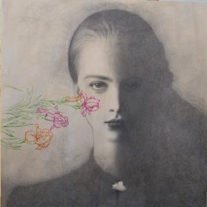 Omar Galliani. Reflections on the lake Omar Galliani. Reflections on the lake