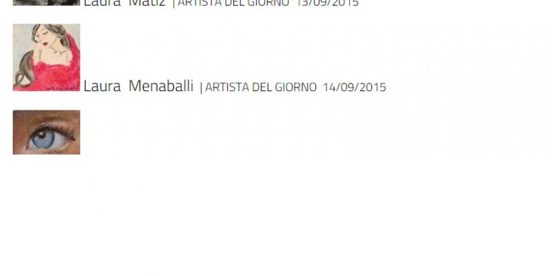 ARTISTA DEL GIORNO ARTISTA DEL GIORNO