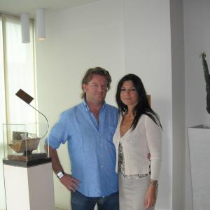 ESPOSIZIONE SCULTURE HOTEL LUX  a MODENA.