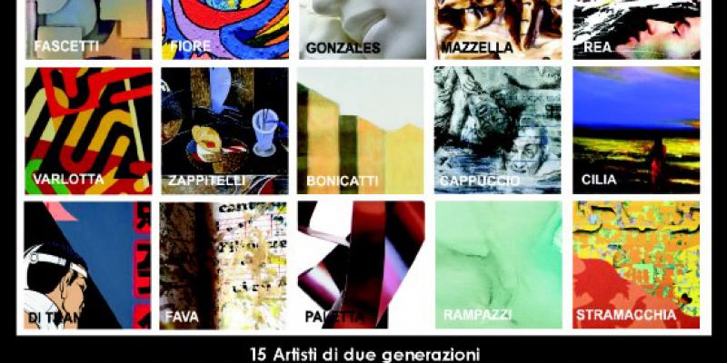 15 artisti di due generazioni - anni Trenta (GAT) anni Quaranta (GAQ)