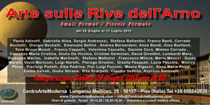 Arte sulle rive dell'Arno  - Small Format-Piccolo formato