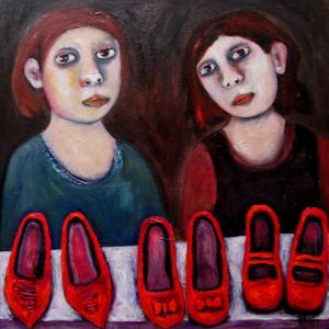 Mostra personale dell'artista Australiana Regina Noakes con Musica Jazz da vivo 