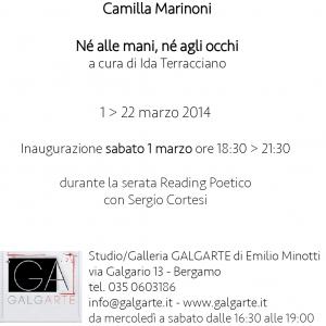 Né alle mani, né agli occhi