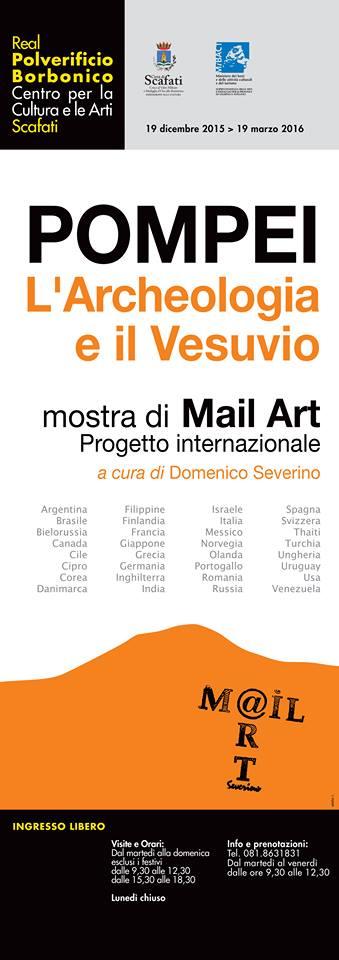 POMPEI - L'Archeologia e il Vesuvio - Exibition International Mail Art Project