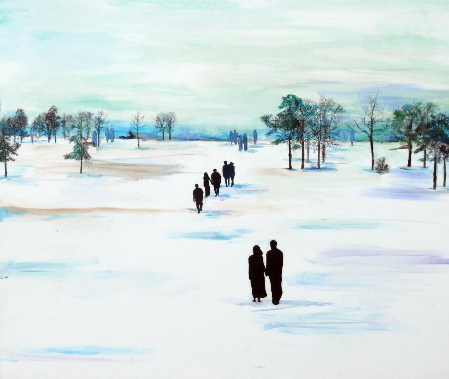 People Arriving Series - They are coming