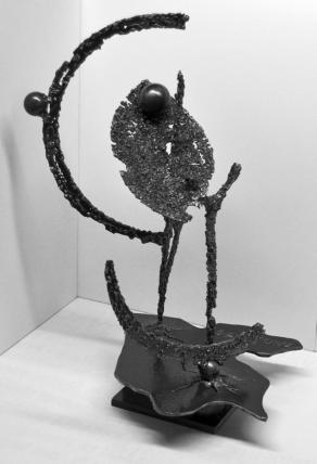 ASTRONOMY DOMINE..STEEL 27x38x48cm.2011