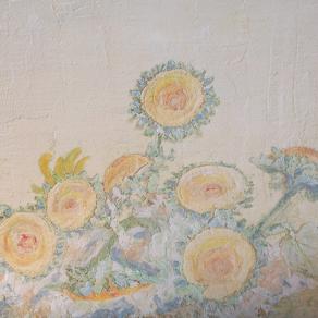 VECCHI GIRASOLI   ( AFFRESCO)