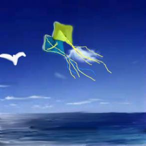 la libertà in un aquilone