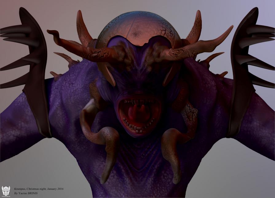 Krampus by Yacine BRINIS 2016 View 06