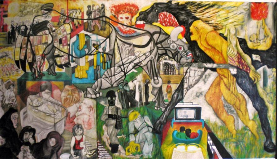 " GUERRA ieri -oggi e...  "  omaggio a P.Picasso  