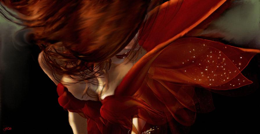 Everybody has got his own angel                        (work dedicated to Laura LaBaroque Diotti)