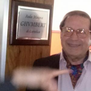 Naming ceremony of the Aula Magna to the master Ghumbert di Cattolica