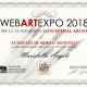 Maristella Angeli receives the Certificate of Artistic Merit "WebArtExpo 2018"