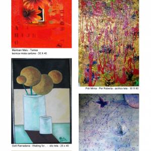 100 pittori e il sorriso di Roberta