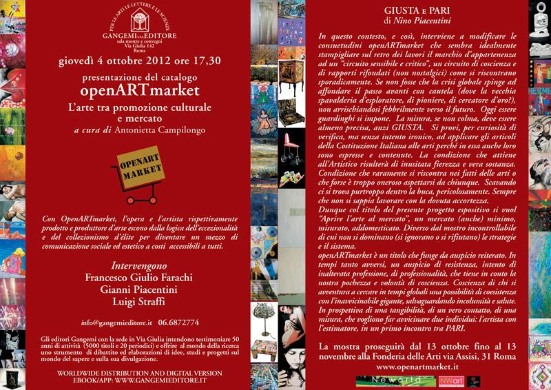 Presentazione catalogo Openartmarket