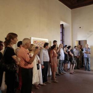 LE FOTO DELL'INAUGURAZIONE di ABSTRACTA A SABBIONETA (MN)