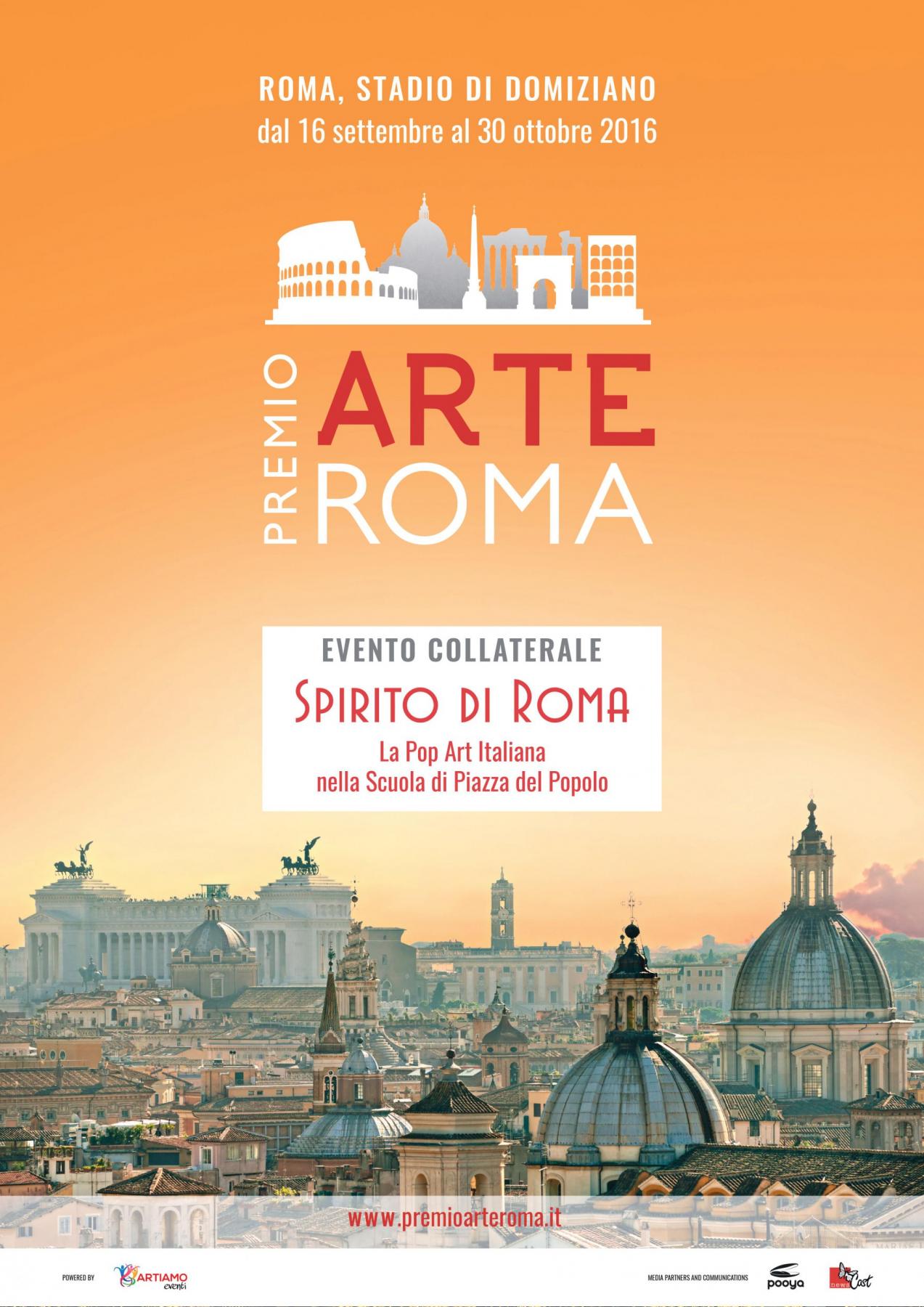APERTE LE SELEZIONI PER PREMIO ARTE ROMA 2016!!!!