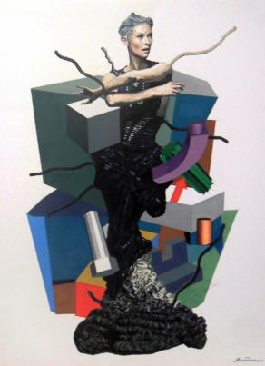 Tilda Swinton.The Birth of Venus.