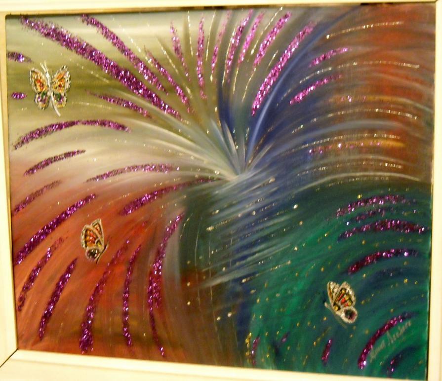 la fontana delle farfalle