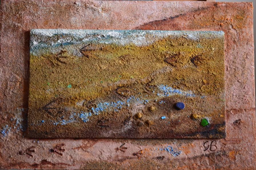 Impronte n.2 (nel blu il mare)