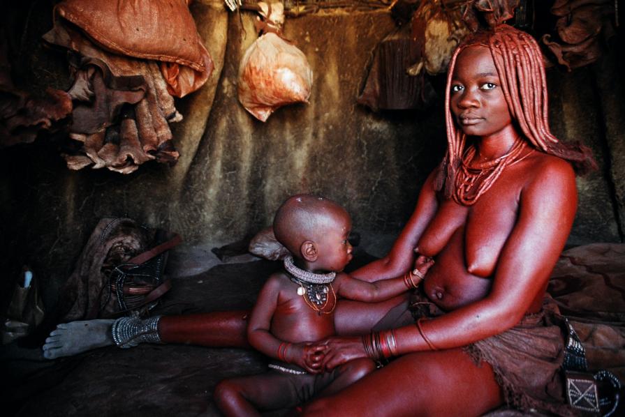 Inside Kamutiti's Hut