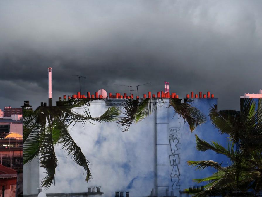 Architecture and flowers: a city idyll