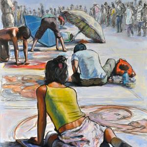 Oscar Piovosi, Ground – I madonnari