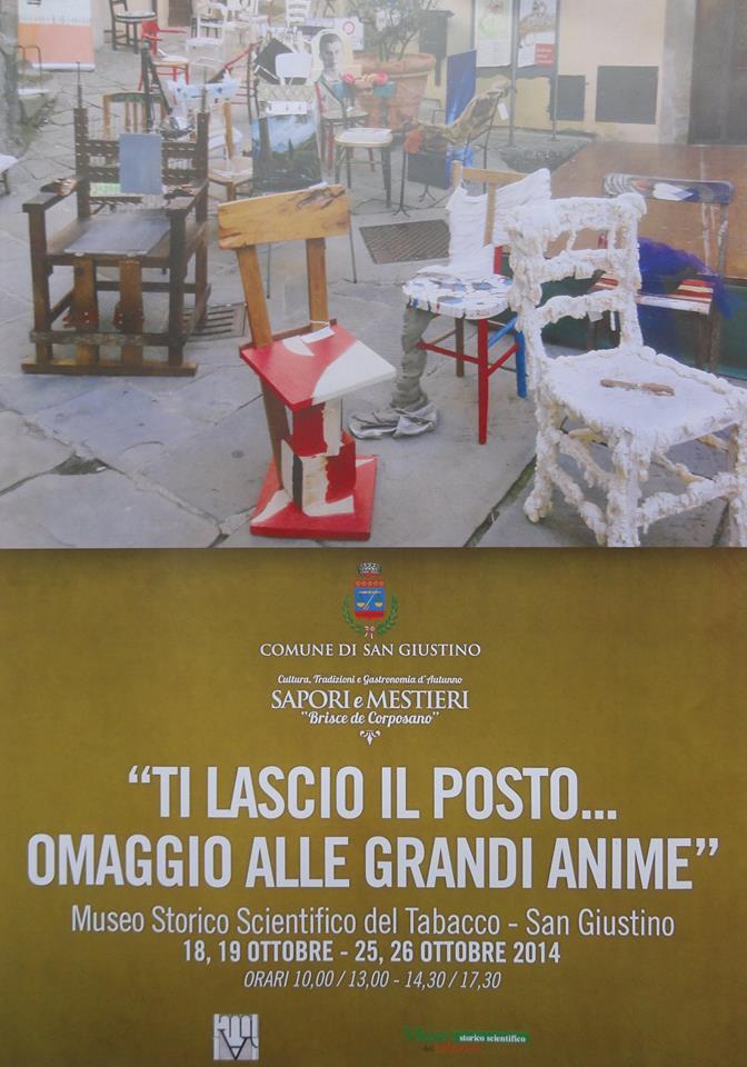 TI LASCIO IL POSTO ... Omaggio alle grandi anime