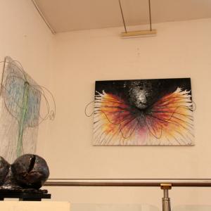 DOPPIO VERNISSAGE A CORTE ISOLANI (BOLOGNA)