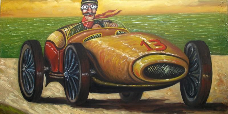 Nel mondo dei motori - opere di Salvo Lombardo in mostra al Parco Corolla a Milazzo Nel mondo dei motori - opere di Salvo Lombardo in mostra al Parco Corolla a Milazzo