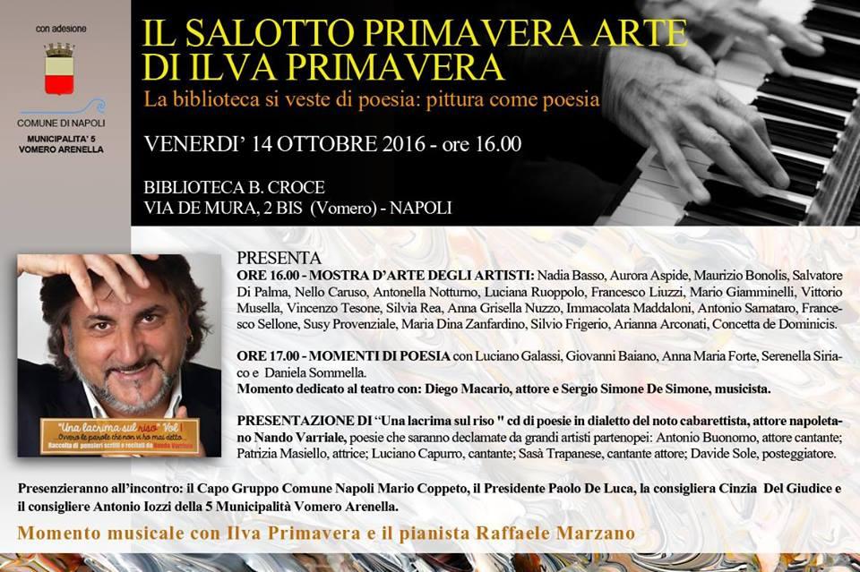 La Biblioteca si veste di Poesia. Pittura come Poesia