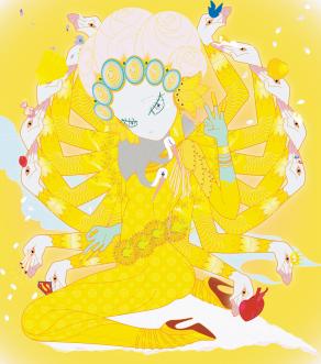 Goddess of Mercy (with a thousand hands)