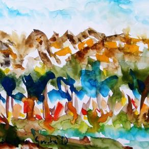 Il Resegone da Pusiano