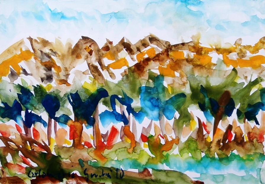 Il Resegone da Pusiano