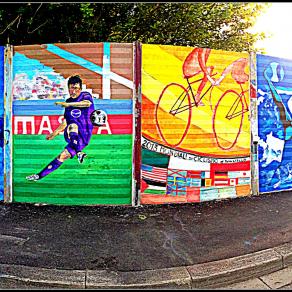 Murales a tema sportivo