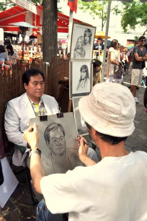 Art Workshop at Montmartre. Scene 2.5_Image