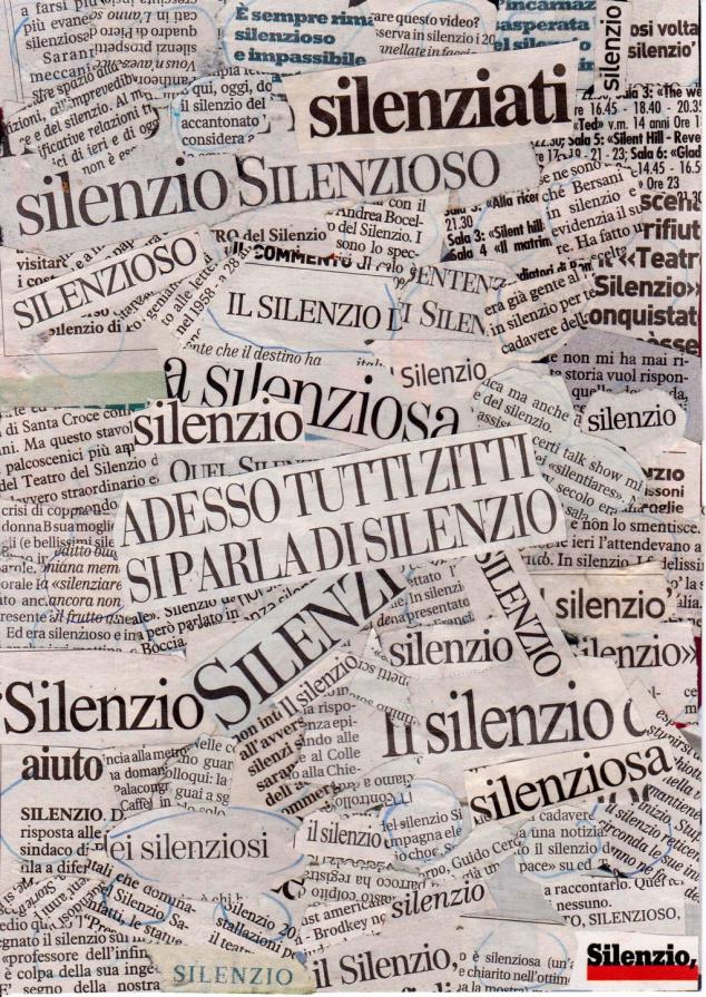 aDeSSo TuTTi ZiTTi Si PaRLa Di SiLeNZio (omaggio ad Antonio De Rose) 1
