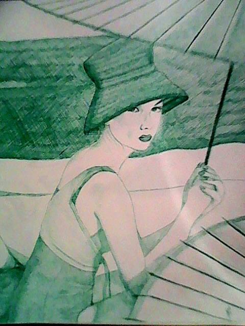 al mare (biro verde)