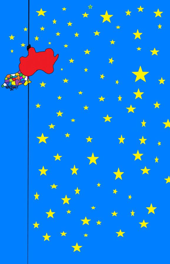 " Passò la vita al margine, aspettando una stella cadente " 