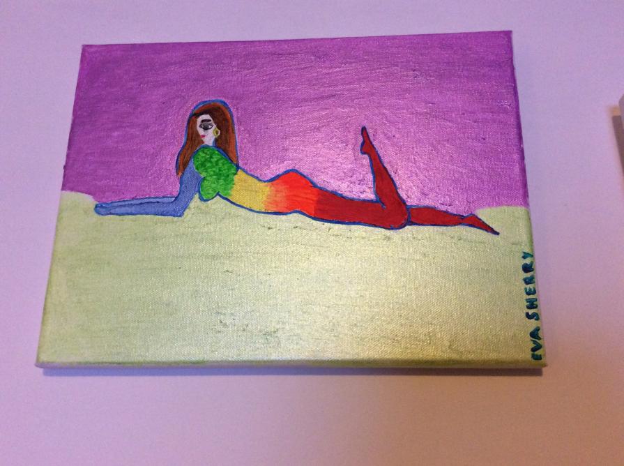 La ragazza arcobaleno