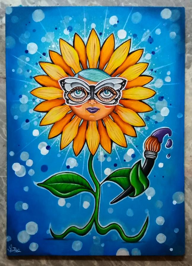 la bambina girasole