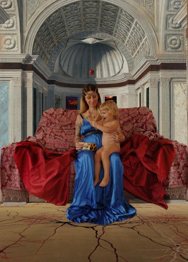 Madonna della mela malum 