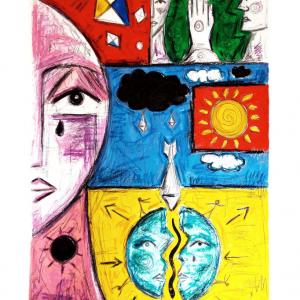 fuori dalla finestra 2.0 - 70x50 Francisco Garden