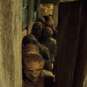 Il Maestro di scultura Denis Raccanelli alla ArteArte di Mantova.