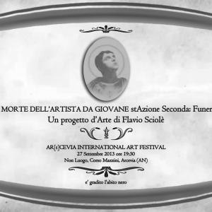 AS A DEDICATION TO THE ARTIST WHEN HE WAS YOUNG Second StAtion: Funeral AS A DEDICATION TO THE ARTIST WHEN HE WAS YOUNG Second StAtion: Funeral
