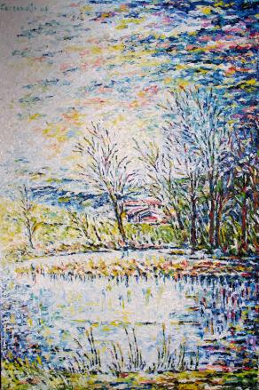 Inverno al poggiolo di Monte Sole