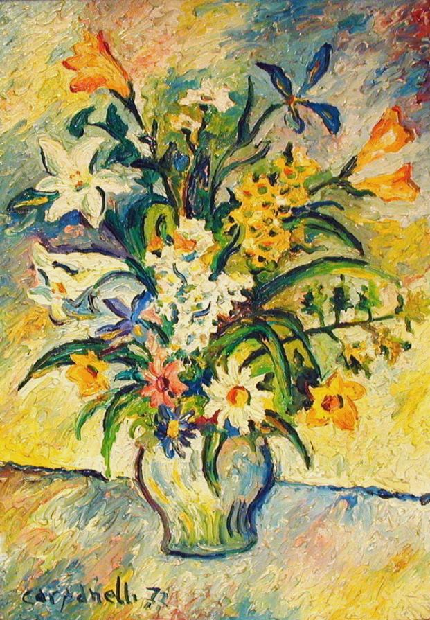 Fiori con gigli e tuberose