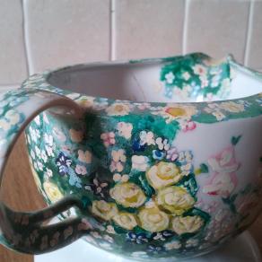 prato fiorito su porcellana!