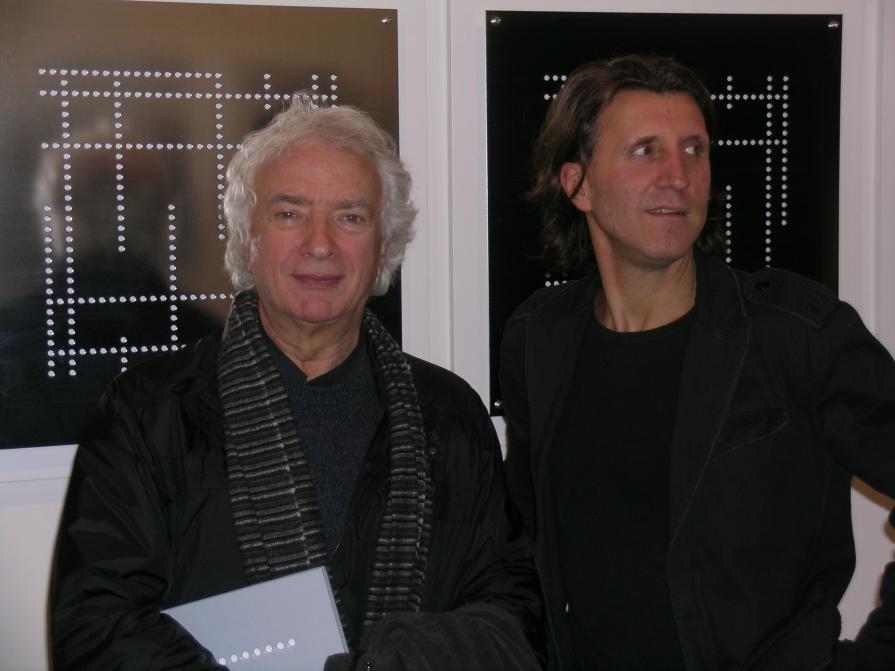 Progetto Passo / Luce con l'amico Mario Cresci