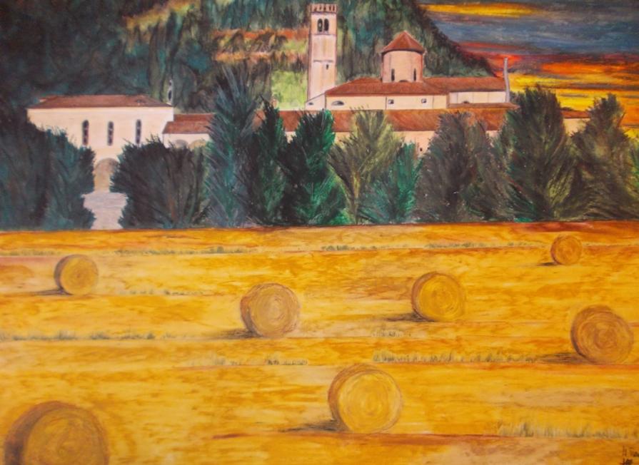 Il tramonto nel giorno